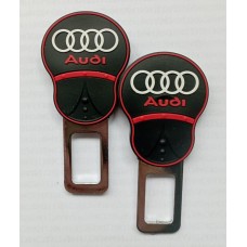 Заглушки ремня безопасности резиновые AUDI (комп - 2 шт) N502