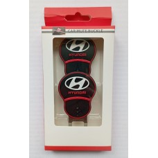 Заглушки ремня безопасности резиновые HYUNDAI (комп - 2 шт) N509