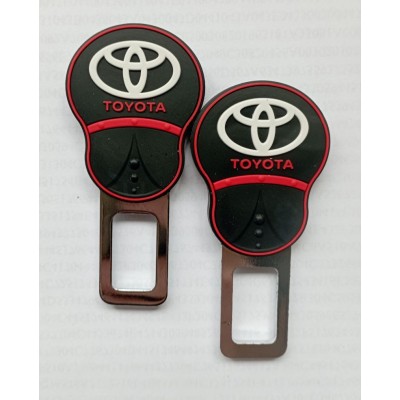 Заглушки ремня безопасности резиновые TOYOTA (комп - 2 шт) N519