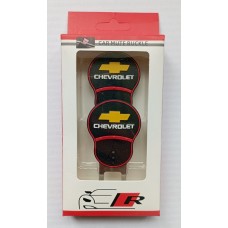 Заглушки ремня безопасности резиновые CHEVROLET (комп - 2 шт) N523