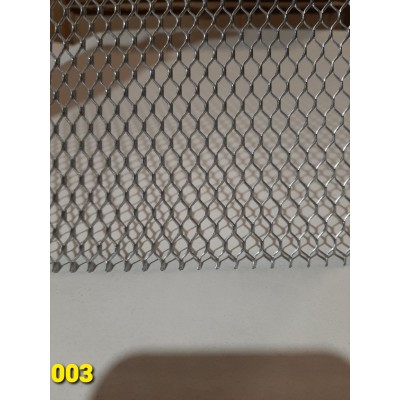 Сетка 250*1000 Серебристая 003 Ромб