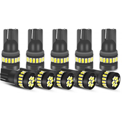 Светодиод T10 21 COB 24V W 0008