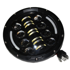 Фара светодиодная дополнительная в алюминиевом корпусе JR-G03Y-50W 170mm*170mm (6,7") White SPOT K006-3