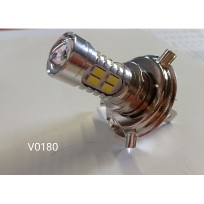 H4-7,5W 12-24V WHITE V0180