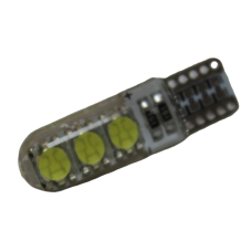 Светодиод T10 NEW 6SMD  24V W V0271-1 косая