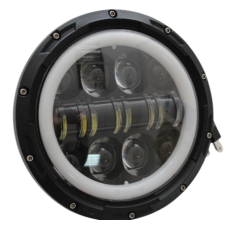 Фара светодиодная дополнительная в алюминиевом корпусе JR-G-04 170mm*170mm (7") White SPOT K006-6