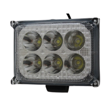 Фара рабочего света 6 SMD CREE-диоды 12W/18W 12-80v 110mm*95mm*40mm S004 Фара рабочего света 6 SMD CREE-диоды 12W/18W 12-80v 110mm*95mm*40mm S004