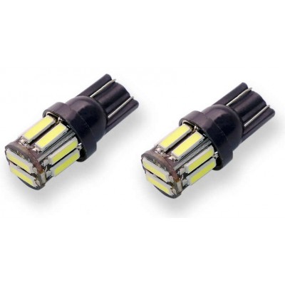 Светодиод T10 10 COB V0022