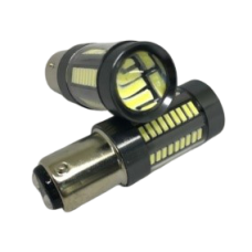 Светодиод двухконтактный 1157 SAL 66 COB LENS NON POL W 12-24V V0078 Светодиод двухконтактный 1157 SAL 66 COB LENS NON POL W 12-24V V0078