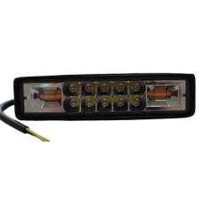 Фара светодиодная дополнительная в алюминиевом корпусе JR-48W-F 9-32V 150mm*39mm*40mm K057 