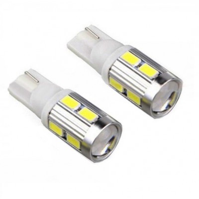 Светодиод T10 SAL 10 COB LENS V0162