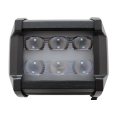 Фара светодиодная дополнительная в алюминиевом корпусе JR-7D-18W White SPOT 93mm*73mm*63mm K013