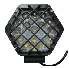 Фара светодиодная дополнительная в алюминиевом корпусе JR-4D-48W White SPOT K034