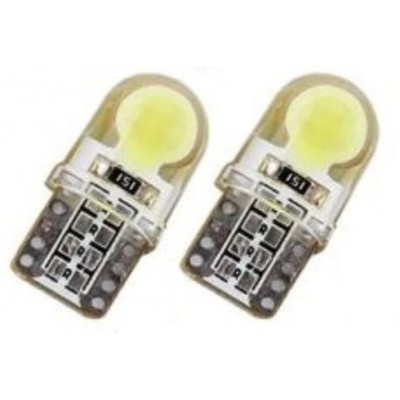Светодиод T10 NEW 2 COB SILIKON  W 0045