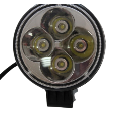 Фара светодиодная дополнительная в алюминиевом корпусе JR-26-12W 9-32V White SPOT 80mm*100mm*50mm К065