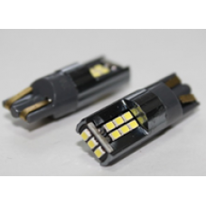 Светодиод T10 15SMD nonpolar 1,6W 12-24V белый Y083