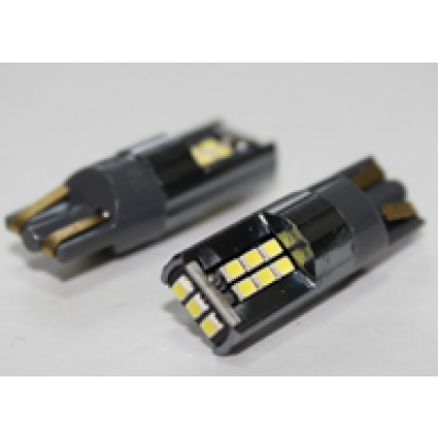 Светодиод T10 15SMD nonpolar 1,6W 12-24V белый Y083