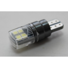 Светодиод T10 NEW 8SMD nonpolar 12-24V белый Y099