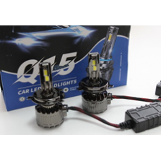 Q15-9005 Светодиодные лампы (комп-2шт) 60W/1лам 6000K 12-24V (с медным охлаждением)