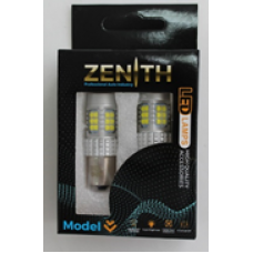 Светодиод ZENITH 1156 30smd nonpolar 12-24V белый (компл - 2 шт) V0314-K