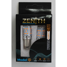 Светодиод ZENITH 1156-150° 35smd nonpolar canbus 13W 12V жёлтый (компл - 2 шт) V0350-K