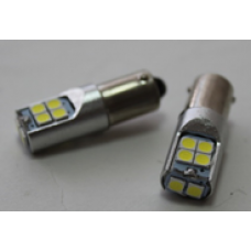 Светодиод BA9S 10smd canbus nonpolar 12-24V белый V0352
