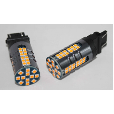 Светодиод 3157-3030-60SMD-3.3W 12V V0507 AMBER (ЯНТАРНЫЙ)