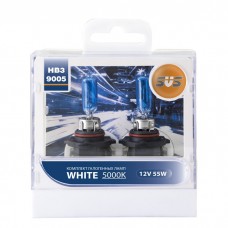 SVS. Комплект галогенных ламп серия White 5000K HB4/9006 55W+W5W white, комплект 2шт. 0200038000 