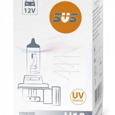 SVS. Лампа галогенная 0200066000 H10 12V 42W PY20d Standard+30%