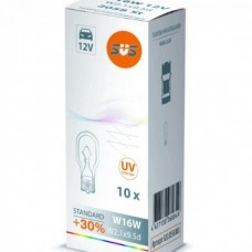 SVS. Лампа накаливания 0200058000 12V W16W W2.1х9.5d