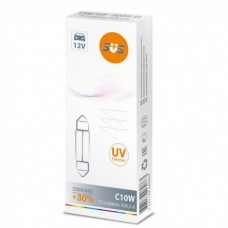 SVS. Лампа накаливания 0200092000 12V C10W T11x36mm SV8,5-8