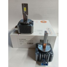 Комплекты светодиодных ламп SVS D8S головного света(CSP4575 чип,5000Lmx2,55W,6000K кулер) 0240515000