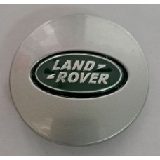 Land Rover (d-63mm) Колпачок на ступицу литого диска с логотипом (Серебро) (63x47x13) 01366