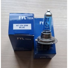 Лампа галогеновая FYL H7 BLUE 12V 55W 106042