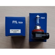 Лампа галогеновая FYL H11 BLUE 12V 55W 106050