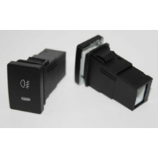 Кнопочный переключатель светодиодный противотуманных фар (5pin) 12V/3amp ON/OFF  для Toyota Camry, Yaris, Highlander, Prius, Corolla (33mm*21mm) G007