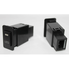 Кнопочный переключатель светодиодный противотуманных фар (5pin) 12V ON/OFF  для NISSAN  (39mm*22mm) G012